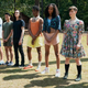 Jack Caron as Kane, Cooper Koch as Stu, Juan De Jesus as Robert, Darwin del Fabro as Gabriel, Austin Crute as Toby, Quei Tann as Alexandra, Theo Germaine as Jordan, Monique Kim as Veronica in They/Them.